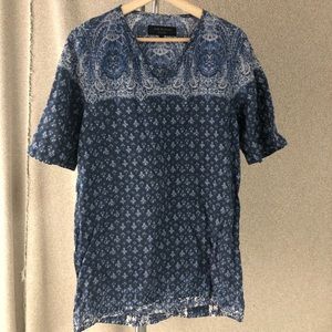 Rag&bone men’s tunic shirt